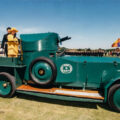 The Queen at Bovington Tank Museum in 1997. Photo by Bovington Tank Museum