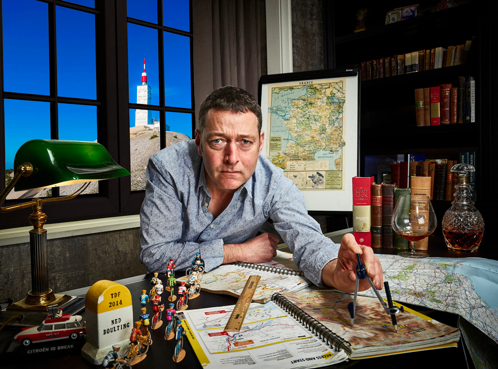 Ned Boulting will offer an insight into what goes on behind the scenes at the Tour de France.