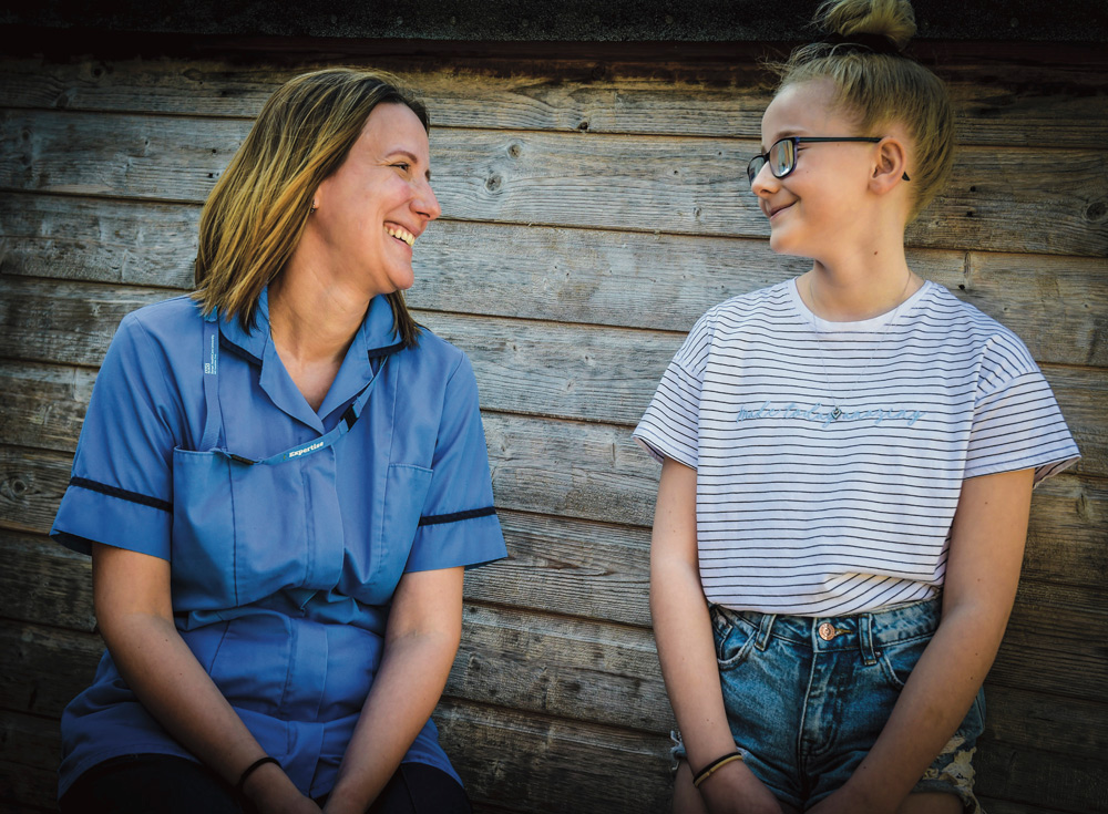 “I’m the only parent my children have left. I need to stay well so I can look after them. I know they are safe at home but I’m the weak link. I worry about bringing the virus into the house.” Rose Kelly, Swanage-based community staff nurse