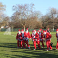 Santas during previous runs in Wimborne Picture: Wimborne Rotary