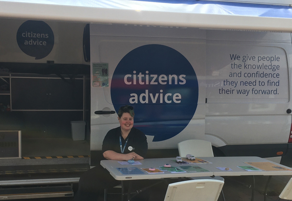 The bus would be similar to this vehicle Picture: Citizens Advice