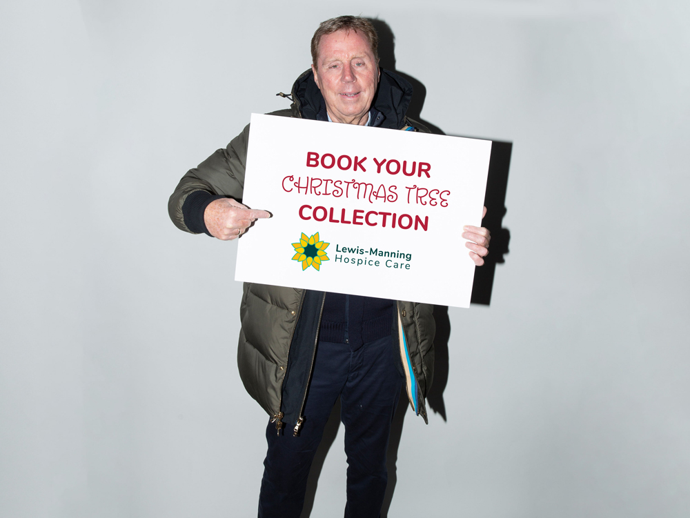Harry Redknapp is among those who have booked a tree collection to help the Lewis-Manning Hospice Picture: Lewis-Manning
