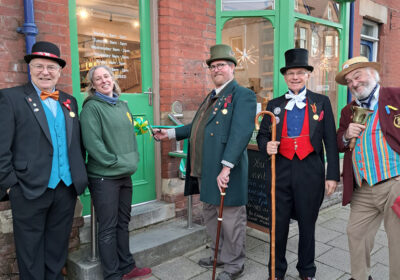 The Court Leet opened Purbeck Wholefoods’ store in North Street Picture: Purbeck Wholefoods