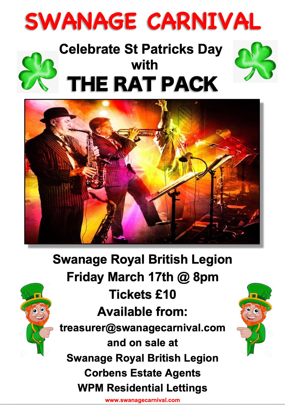 Swanage Carnival St Patrick's Day