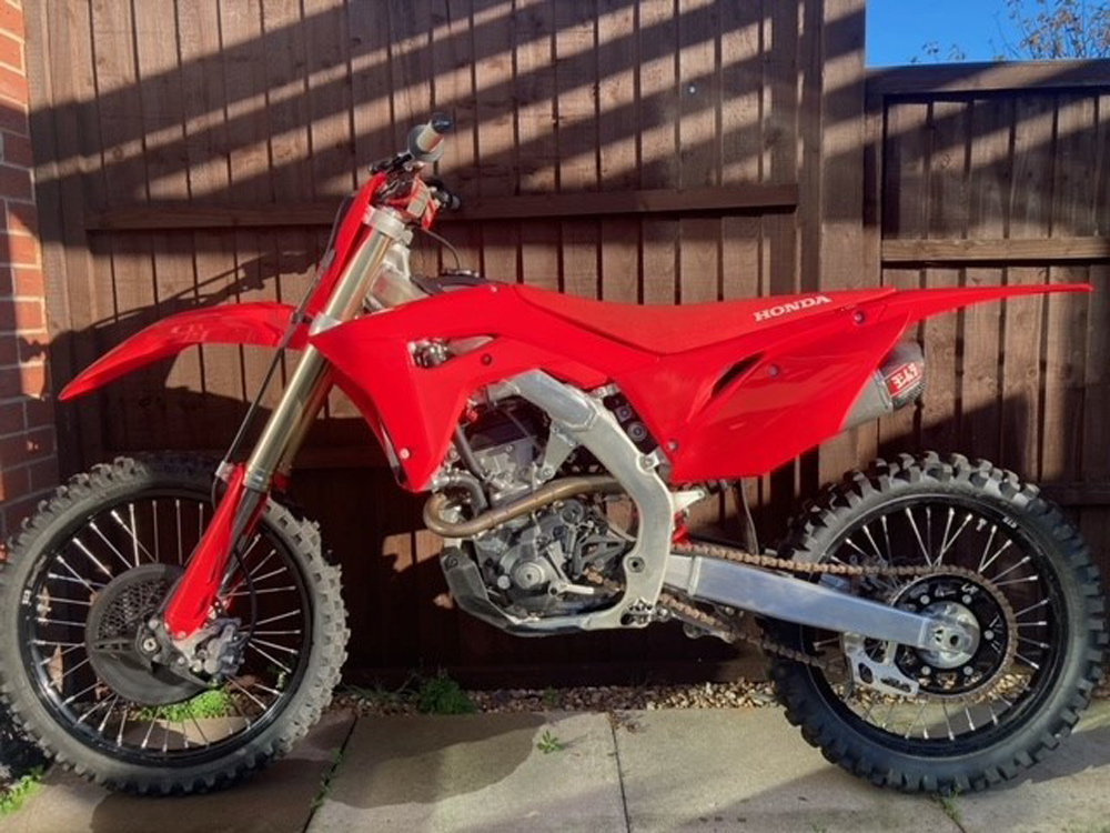Motorcross bike stolen from shed in Poole