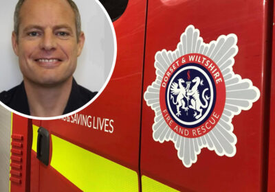 Byron Standen, former Assistant Chief Fire Officer at the Dorset and Wiltshire Fire and Rescue Service.