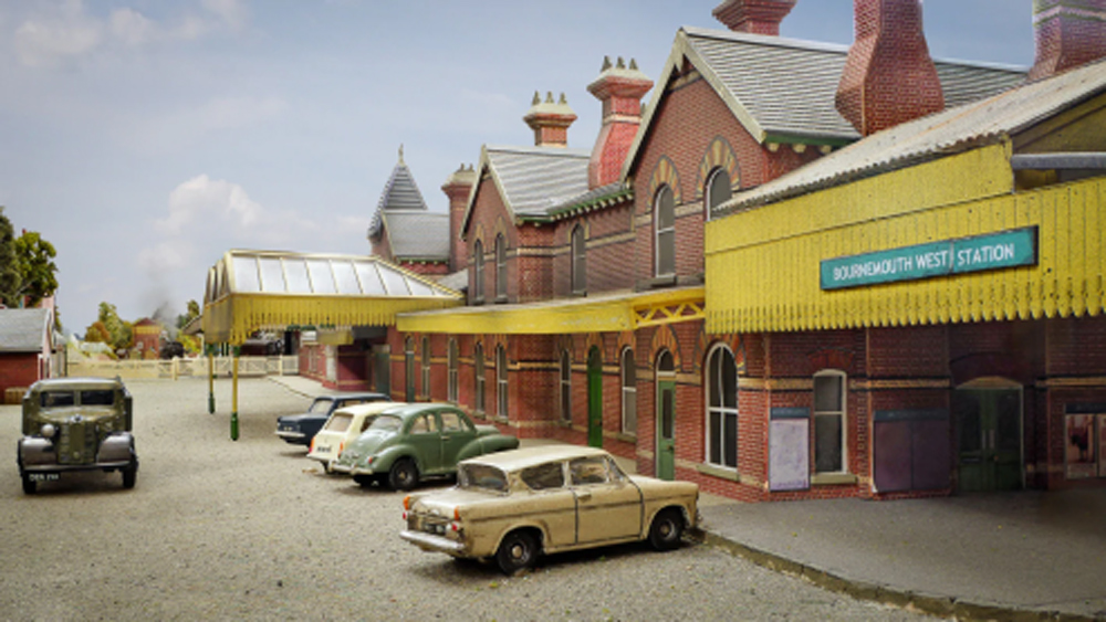 The Bournemouth West, one of the top ten layouts in the country, will be at Wimborne Railway Society’s ‘Railex’ Model Railway Exhibition