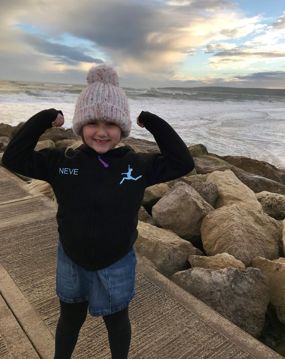 Neve in rain and 50 mph winds at Sandbanks and out dog walking