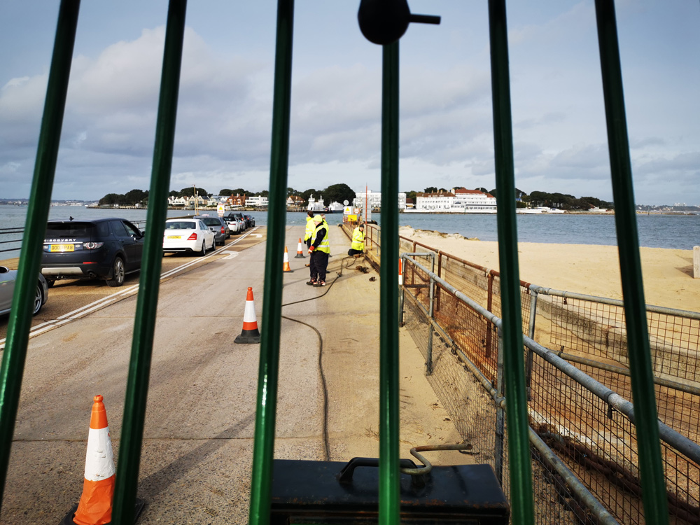 The ferry runs all year round but has been out of action for four months. Credit: Bournemouth-Swanage Motor Road and Ferry Company