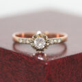 DIAMONDS ARE FOREVER This French Edwardian diamond ring is for sale at £665