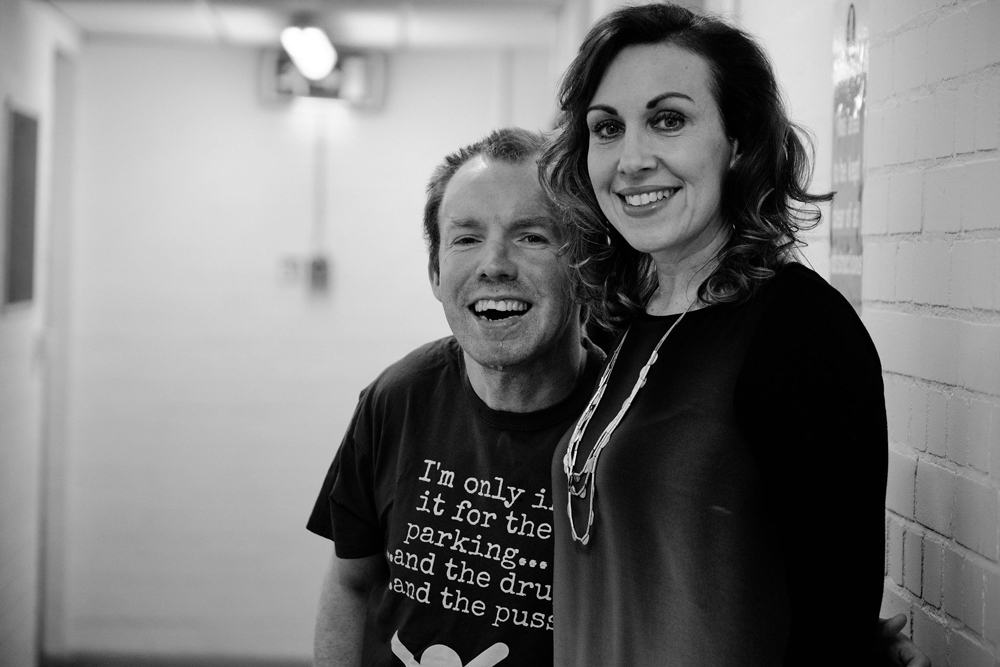 Lost Voice Guy Lee Ridley with Adrienne Coles