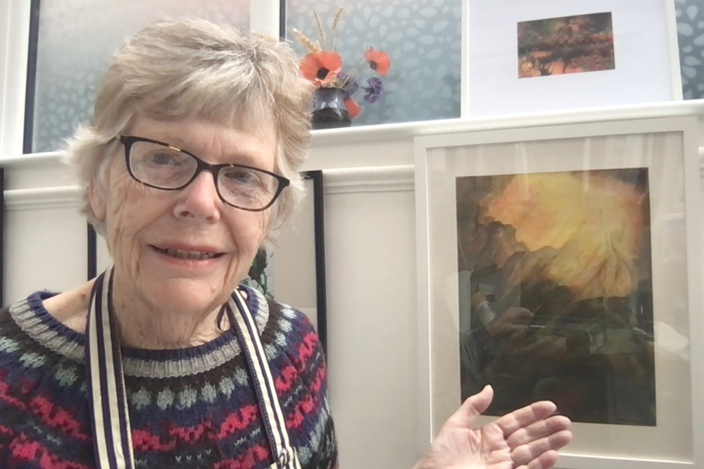 Artist Janet Hall is opening her home to visitors