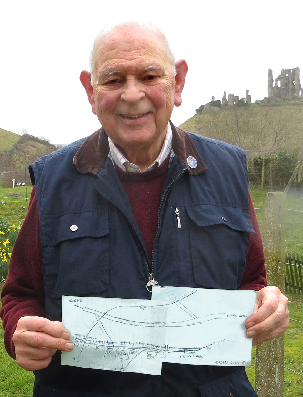 David Hyde from Binnegar is the latest volunteer to join the team at The Purbeck Mining Museum at Norden
