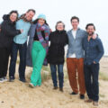 In the picture (from left) Clare Rose, Ben Winter, Millie Winter, Sally Winter, Sam Winter, Ben Winter