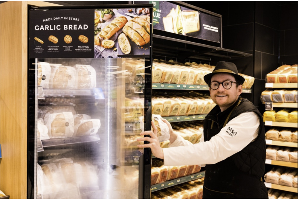 M&S is filling unsold baguettes with garlic butter and freezing them – and since 2020 2.1 million of the re-purposed loaves have been sold