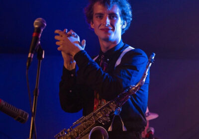 Tom Waters, of Electric People, is playing in Dorchester