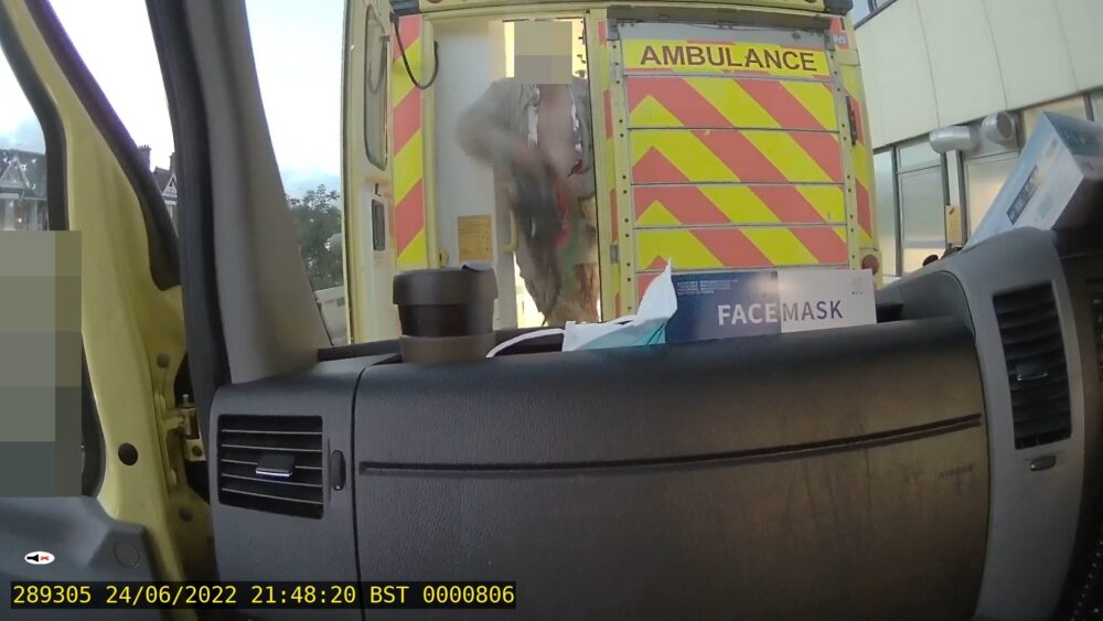 James Macky assaulted the ambulance worker in June last year. Picture: SWASFT