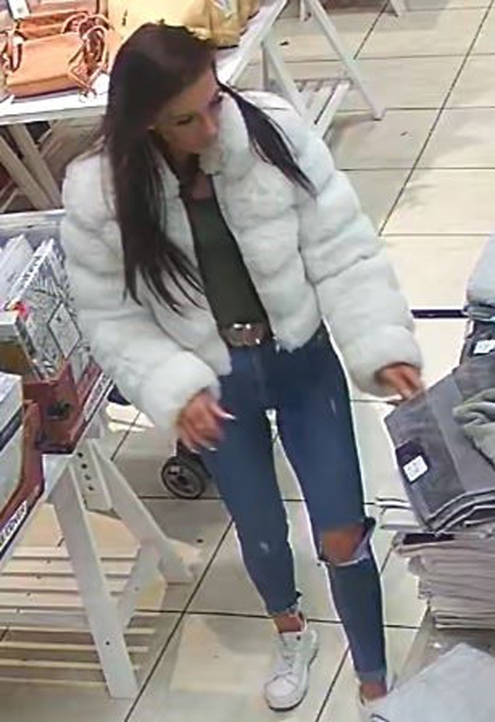 Police are keen to trace this person after a theft from Beales in Poole