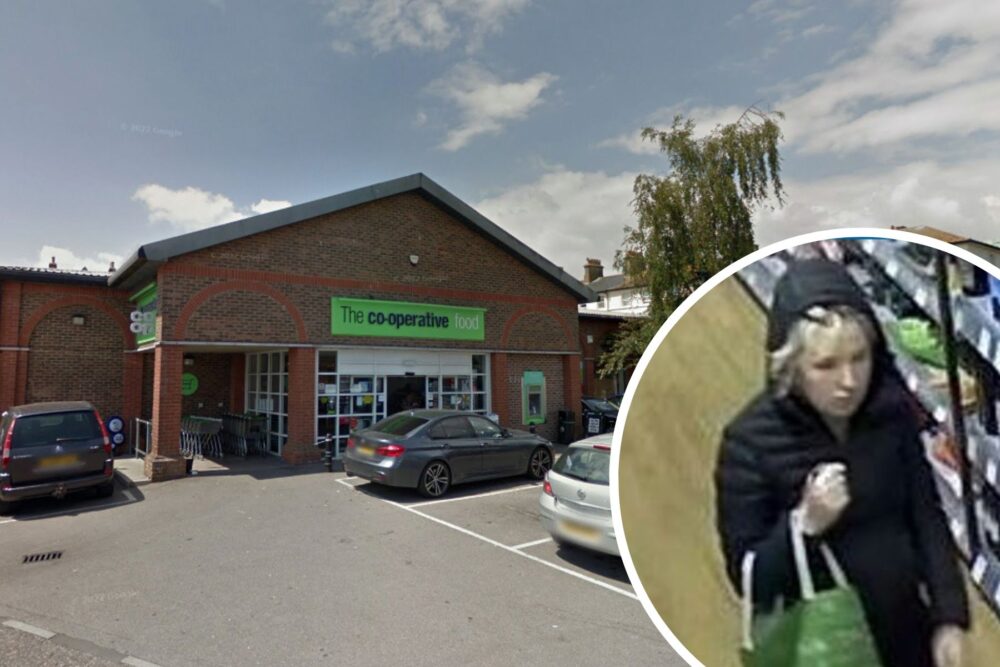 Police are keen to speak to this person after a theft from Dorchester Co-op. Picture: Google/Dorset Police
