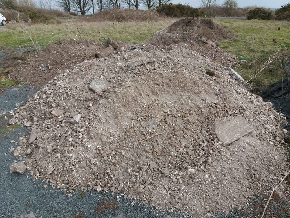 Barney, of Wiltshire Road, Salisbury, was found guilty of dumping soil on the site near Dorchester