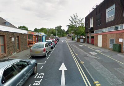 The woman was attacked in Macaulay Road, Poole. Picture: Google