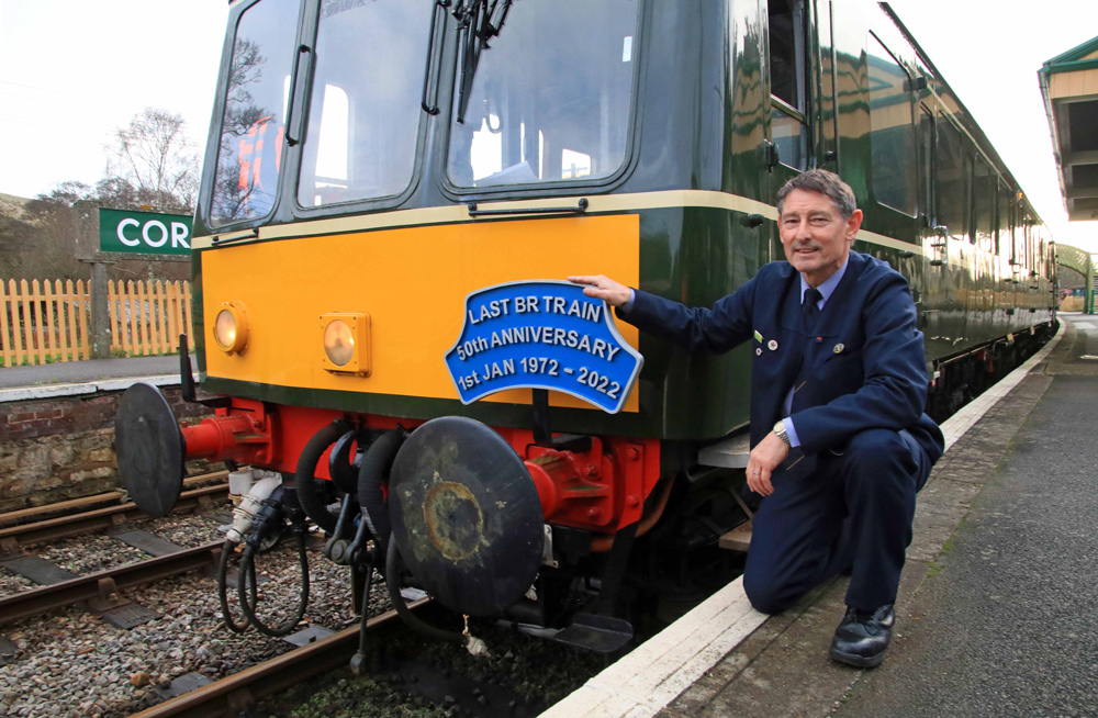 Peter Frost will drive the first train after travelling on the last one 50 years ago / Andrew PM Wright