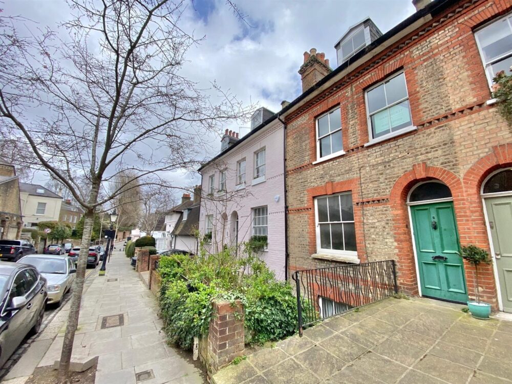 Well Walk is in the sought-after Hampstead area - and down the road from Boy George. Pictures: Danehurst