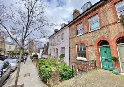 Well Walk is in the sought-after Hampstead area - and down the road from Boy George. Pictures: Danehurst