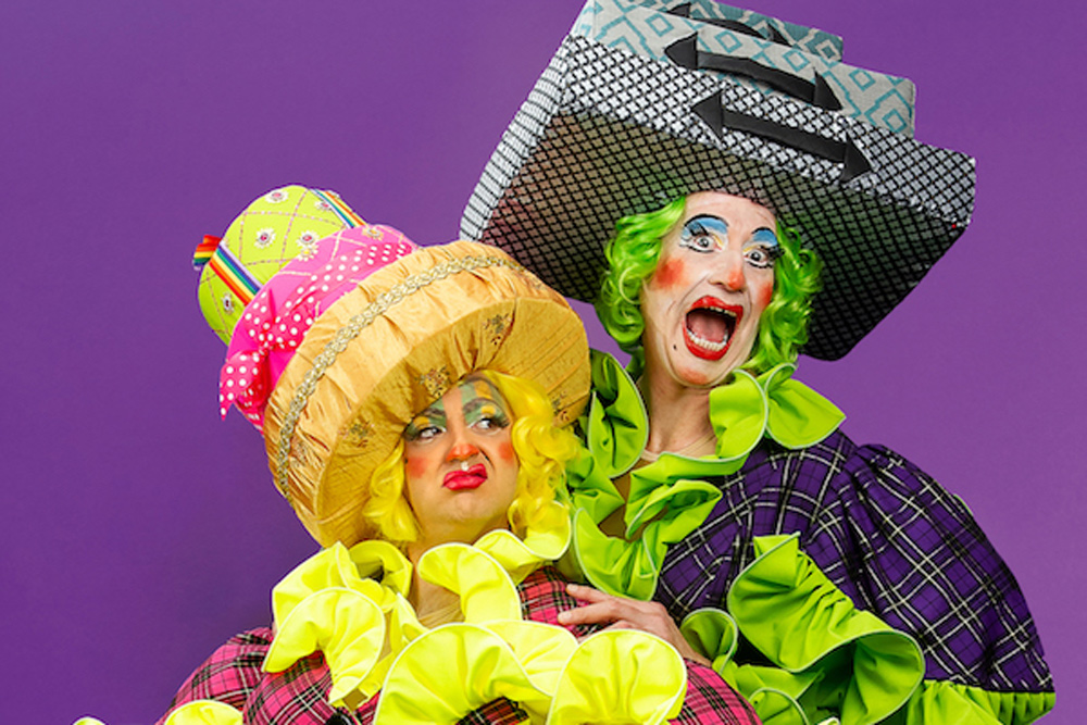Andrew Pollard and Alim Jadavji, from Lighthouse Poole’s production of Cinderella, won Best Sisters at the Pantomime Awards