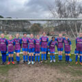 GIRLS football team Dexter FC’s Luna Wolves FC U12s had a first birthday present when they received new strips.