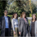 Martha Searle, Ali Shah, Beverley Cross, Chief Executive Officer Caroline Cooban, Louise Jones, Jon Beal PHOTO: Talbot Village trust