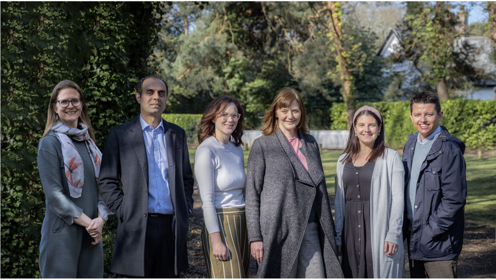 Martha Searle, Ali Shah, Beverley Cross, Chief Executive Officer Caroline Cooban, Louise Jones, Jon Beal PHOTO: Talbot Village trust