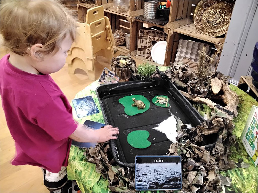 CHILDREN at Tops Day Nurseries in Wimborne learned about the importance of protecting the environment when they celebrated Earth Day.