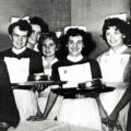 Dorset County Hospital nurses in uniform in 1957