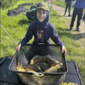 Harry Cryer weighed in with 97lb 6oz at Todber Manor on Homeground Lake, beating his brother, Jack, by just one pound