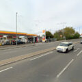 The man was injured near the Shell garage on the A35 Barrack Road, Christchurch. Picture: Google