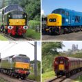 A range of diesels will be on show at the 2023 Swanage Railway Diesel Gala and Beer Festival