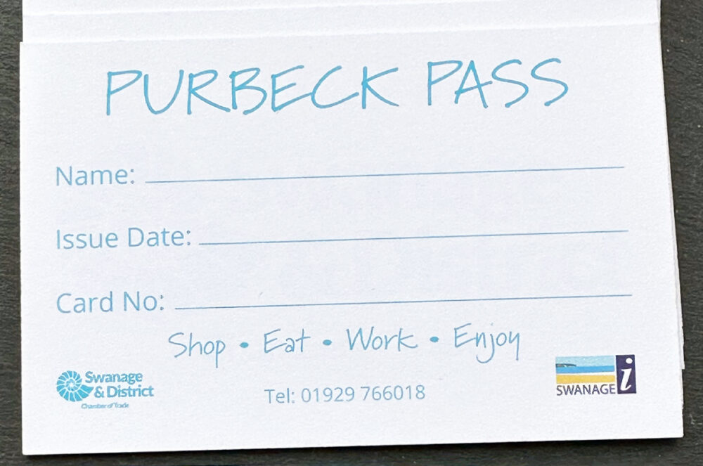 The Purbeck Pass offers monthly deals to shoppers and is aimed at boosting business. Picture: Swanage Chamber of Trade