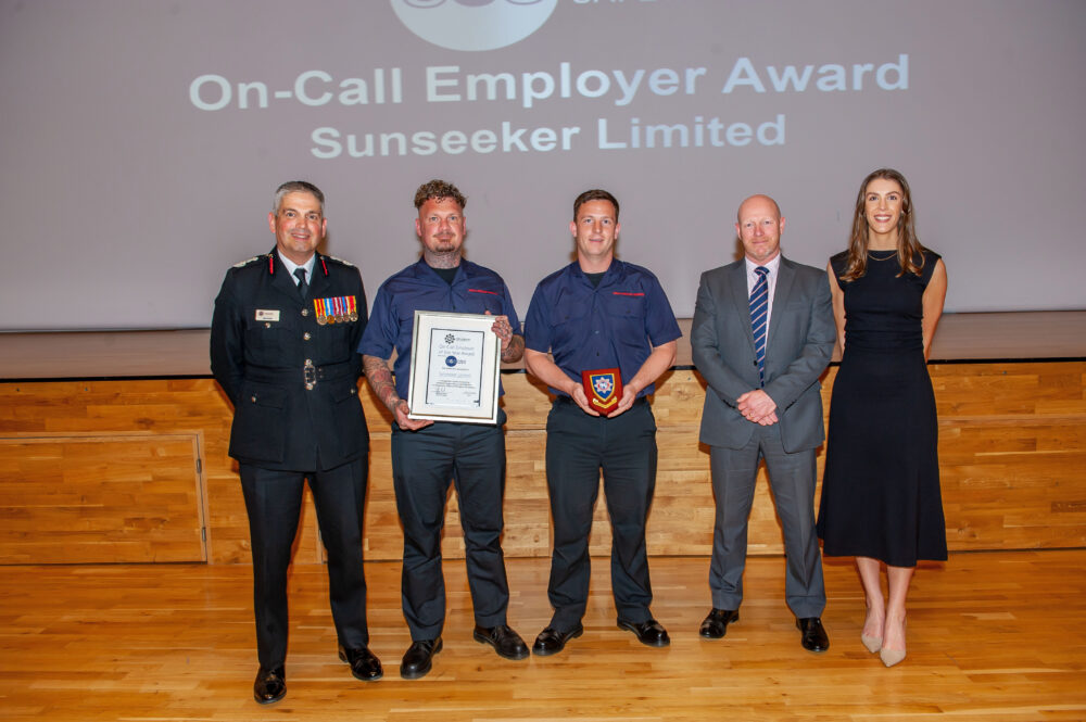 Sunseeker received the award at an event on May 18