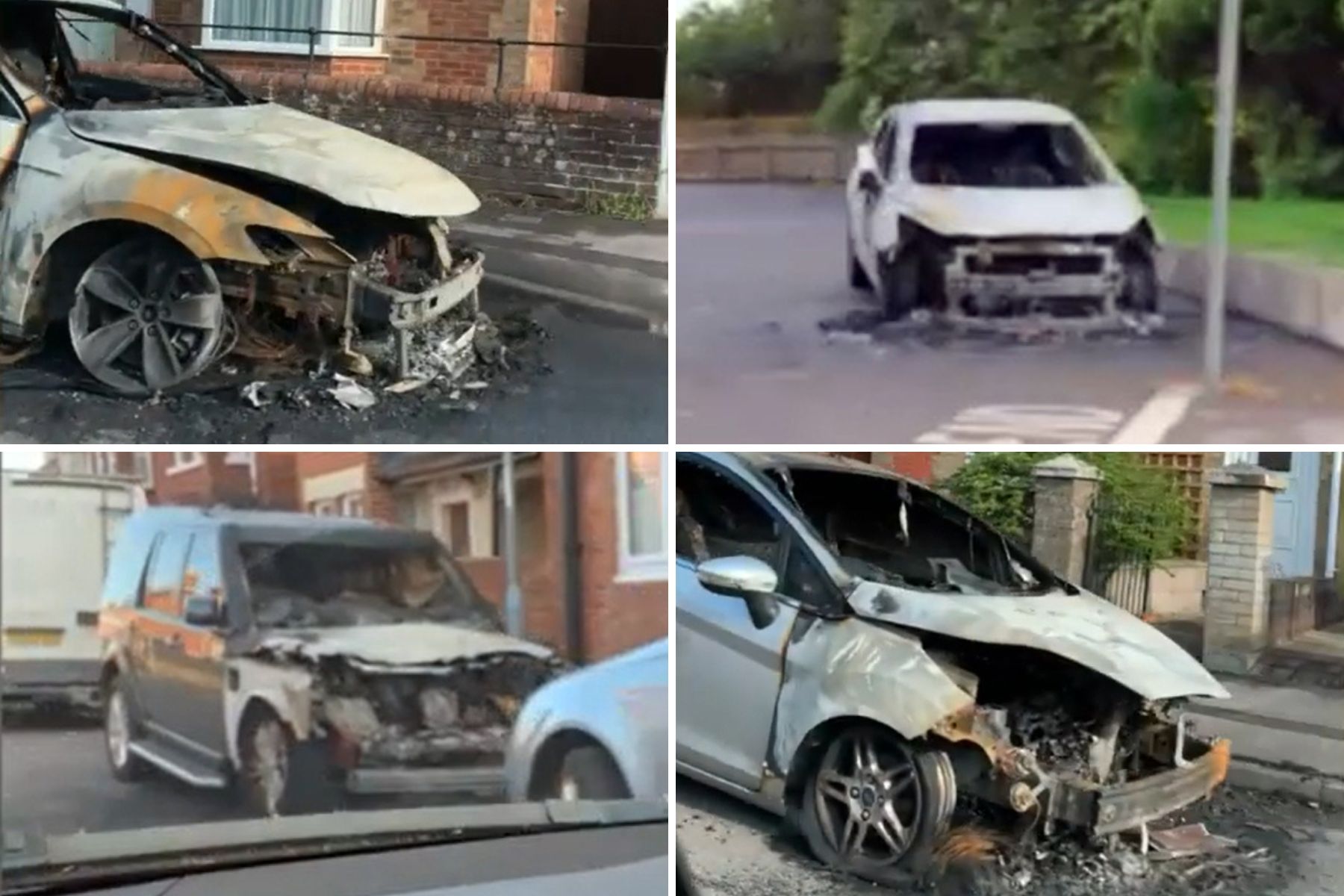 VIDEO A dozen vehicles set on fire in Wimborne and Poole The Purbeck