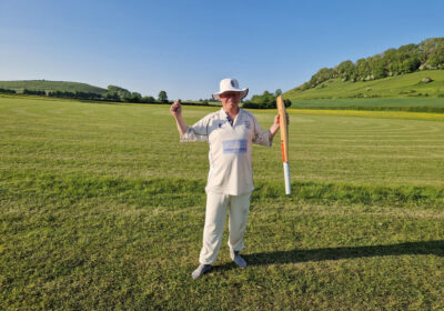 Mike Nash hit an unbeaten century for the seconds at Cheselbourne