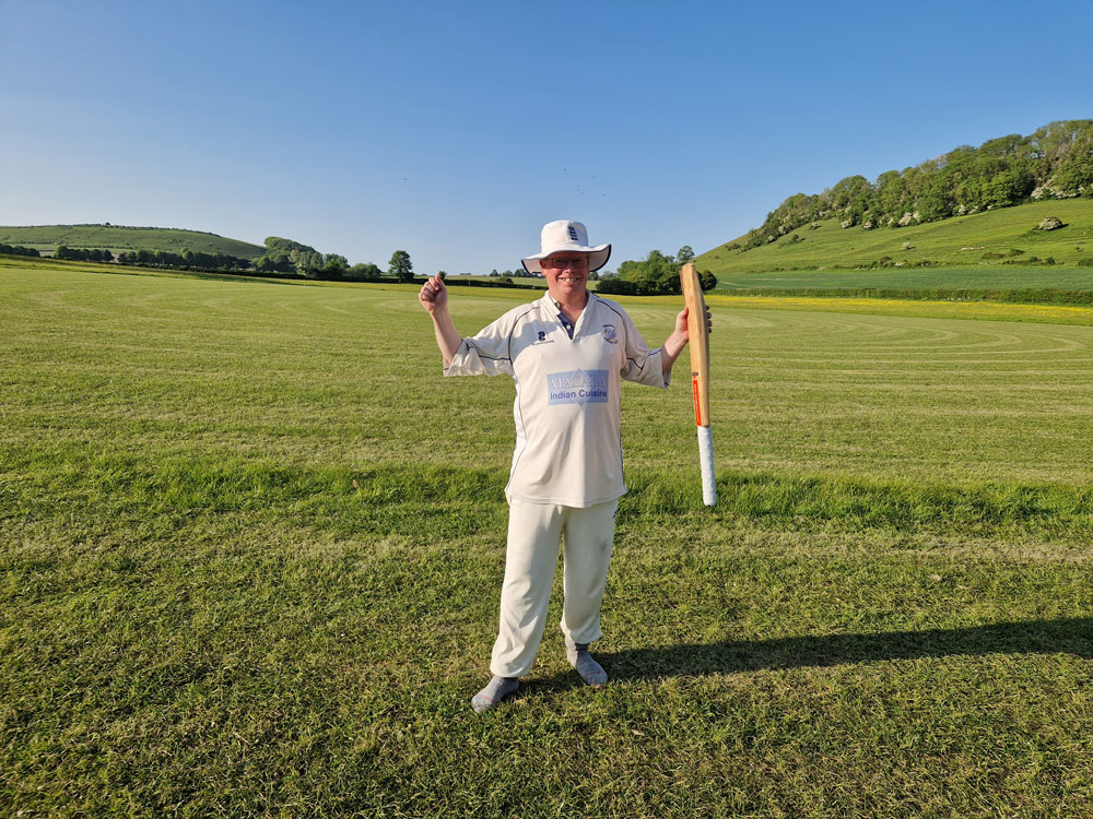 Mike Nash hit an unbeaten century for the seconds at Cheselbourne