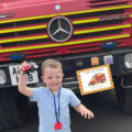 YOUNG Issac Blake (pictured) from Swanage loves fire engines so much he is writing a series of children’s books about them.