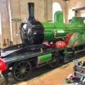 The T3 No. 563 is being restored by specialist contractors at the Flour Mill workshops in the Forest of Dean, Gloucestershire. PHOTO: Phil Anderson
