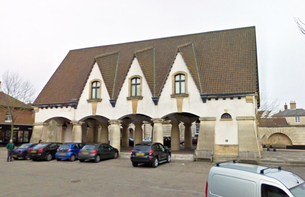 Brownsword Hall in Poundbury was damaged in the incident on June 3. Picture: Google