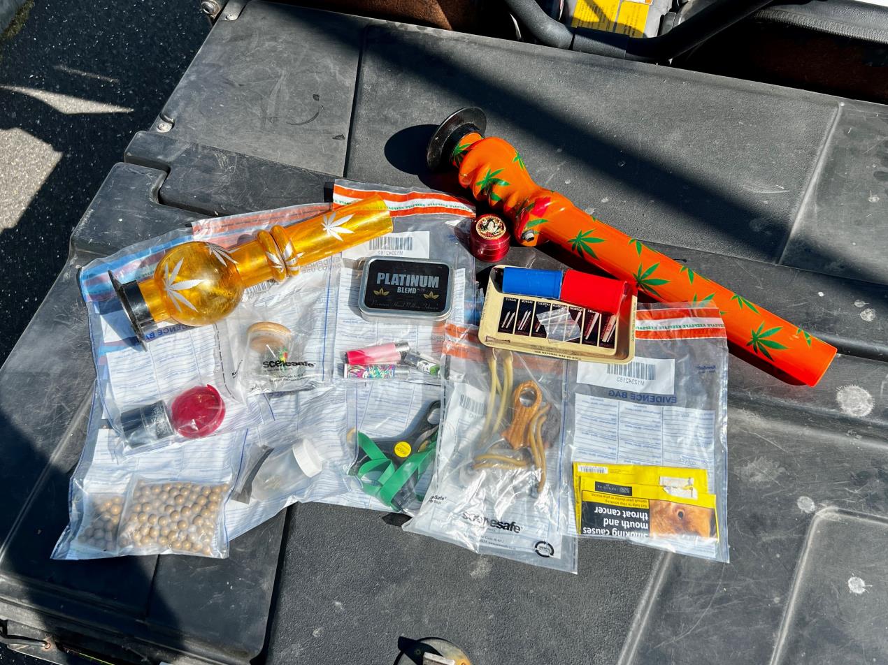 A number of items were seized during the operation. Picture: Dorset Police