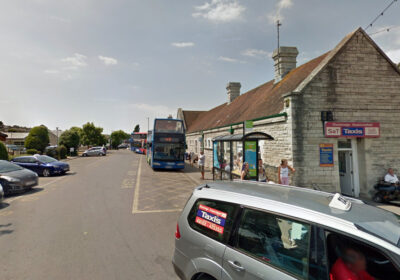 The incident unfolded near Swanage Bus Station. Picture: Google