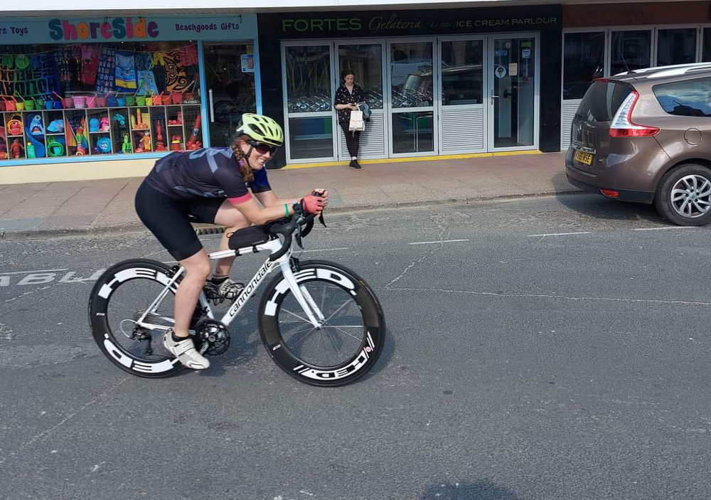 Alison Milmer is doing the Dorset Deca – 10 ironman triathlons