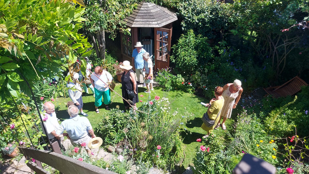 11 gardens in Wareham opened in aid of Rotary Club charities