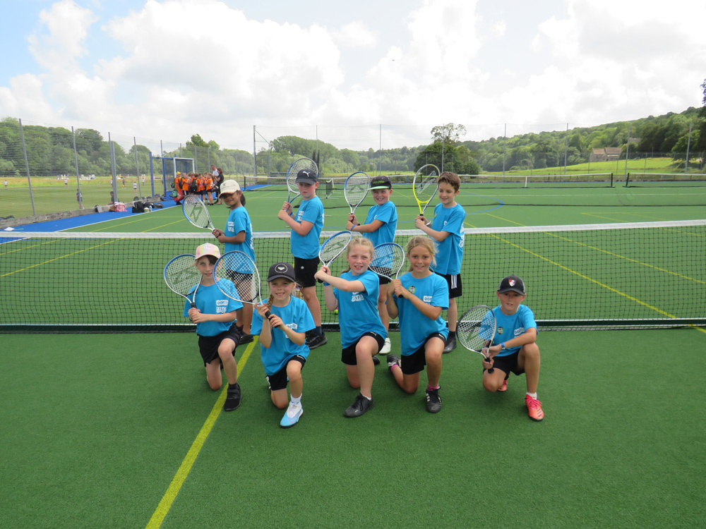 Pupils from St Mark’s Primary School at the Dorset School Games